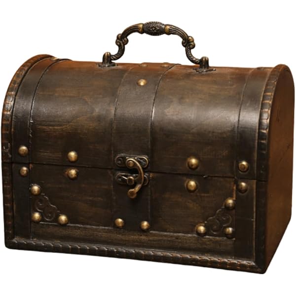 Amazon｜ジュエリーボックス アンティーク調 ジュエリーケース BOX(L